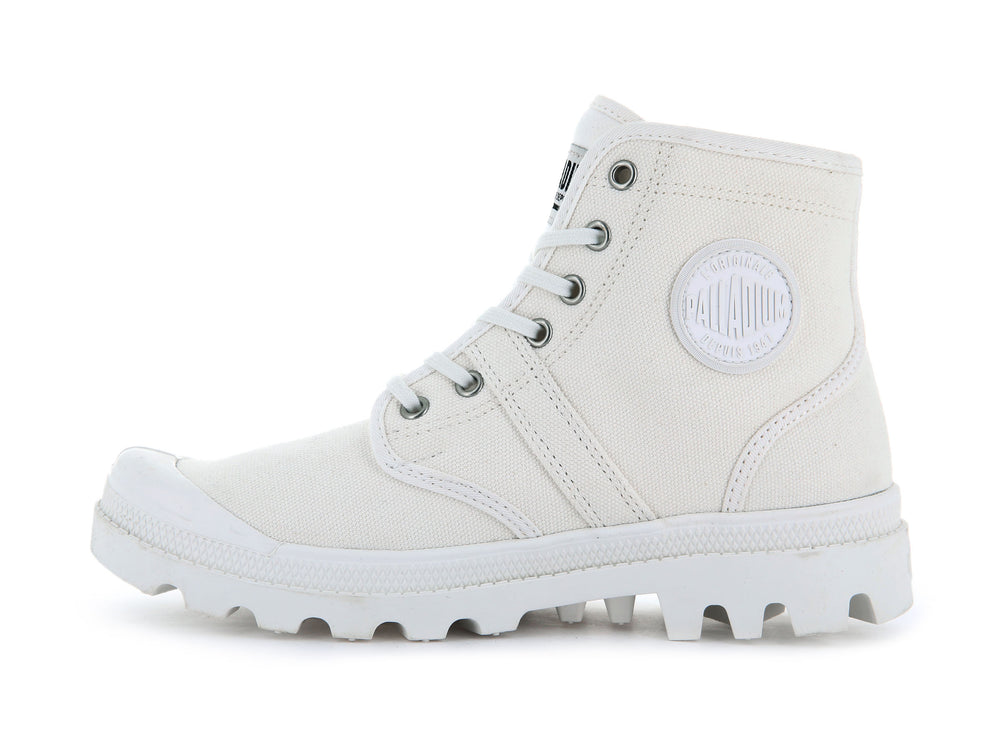 Botas Palladium PALLABROUSSE Hombre Blancas | Costa Rica-61598